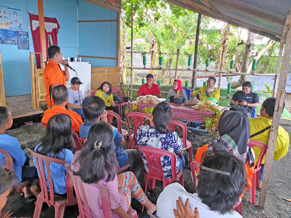 BAPPENAS's field visit to Fish Forever field site