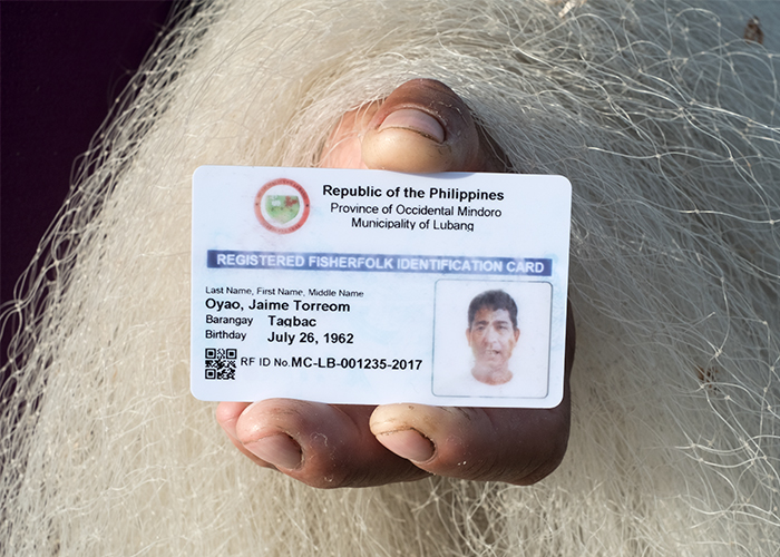 fisher registration id card