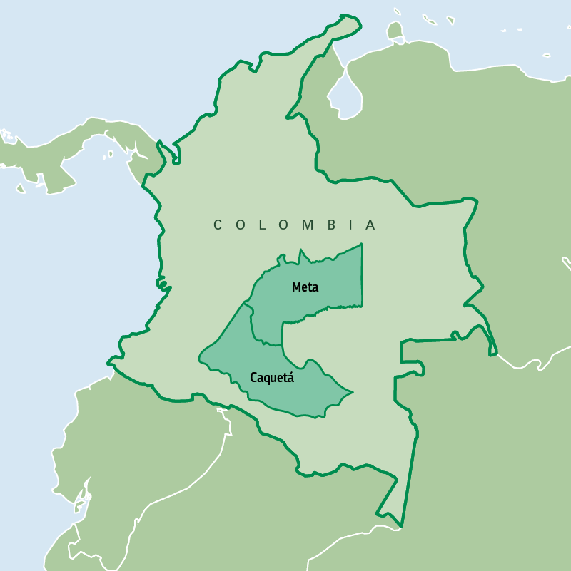 Map of Colombia
