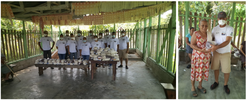 Community members in Honduras.