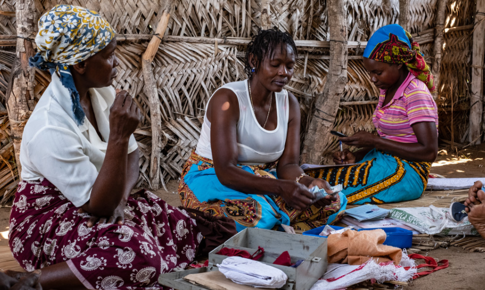 Savings club in Mozambique.