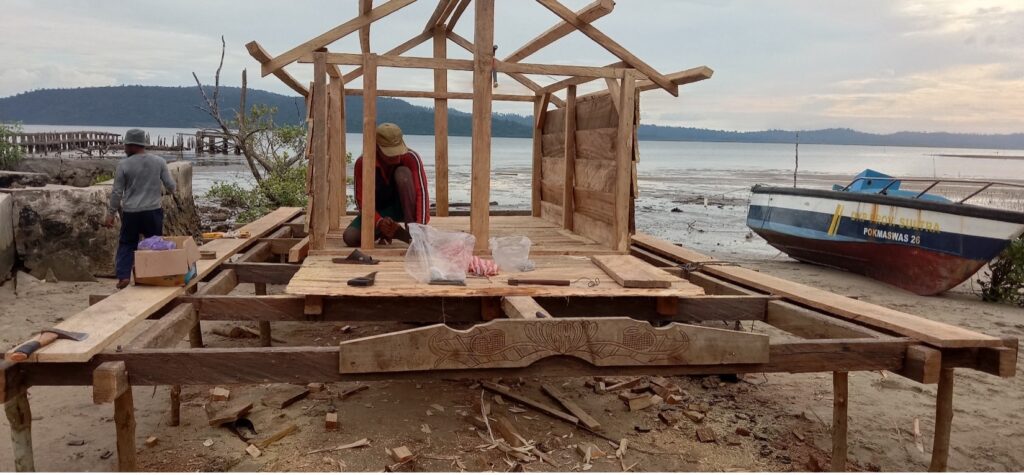  Using a small grant to build a guard house.