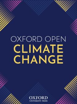 Oxford Open - Climate Change cover image.