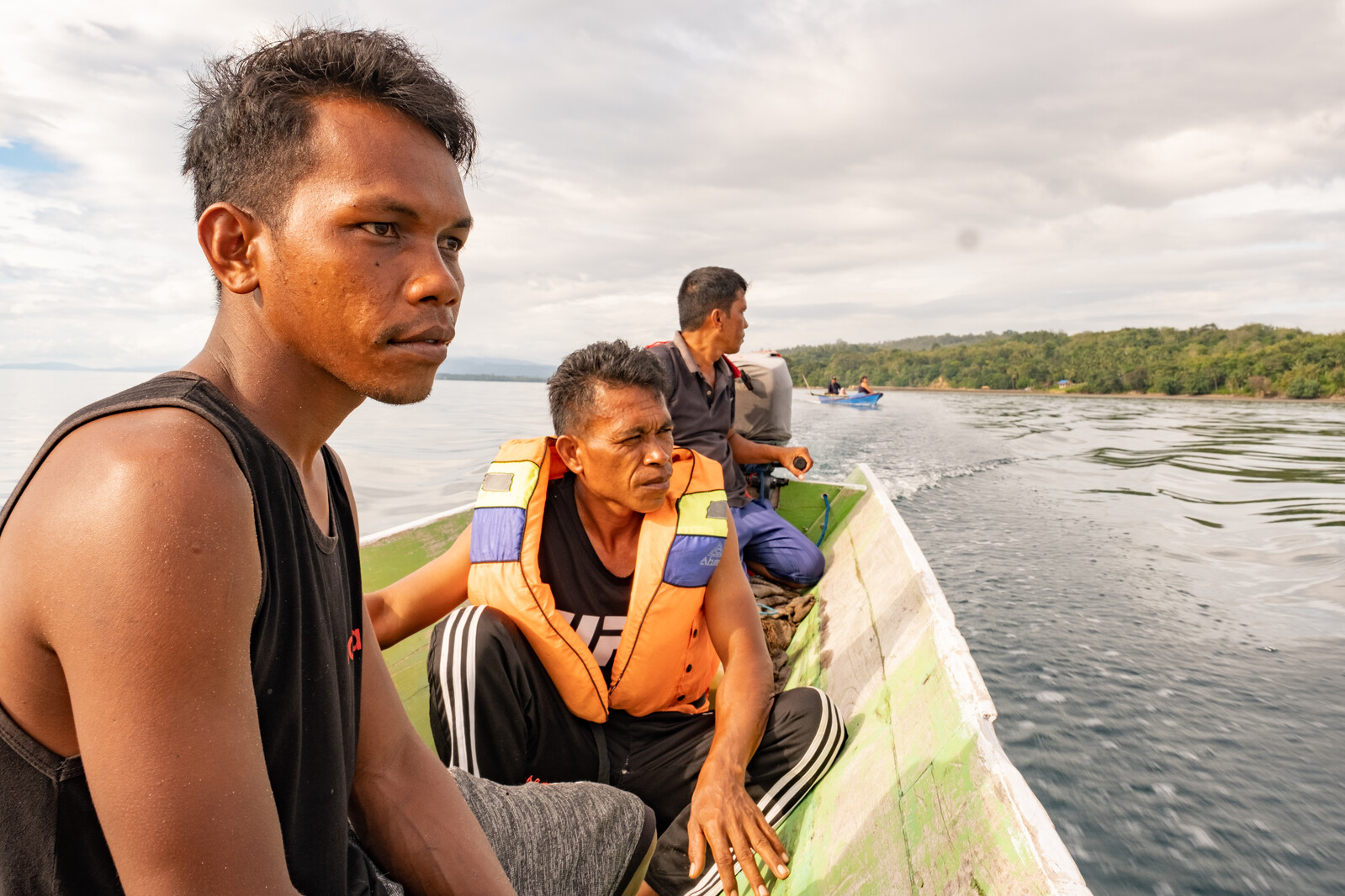 patrolling and monitoring the fish reserve along the coast