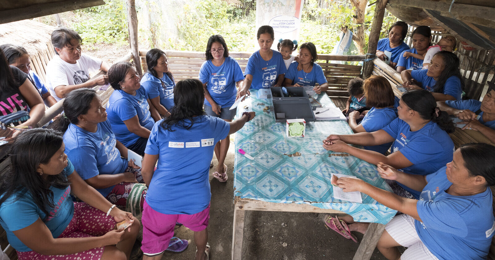 Savings Club meeting in Lubang