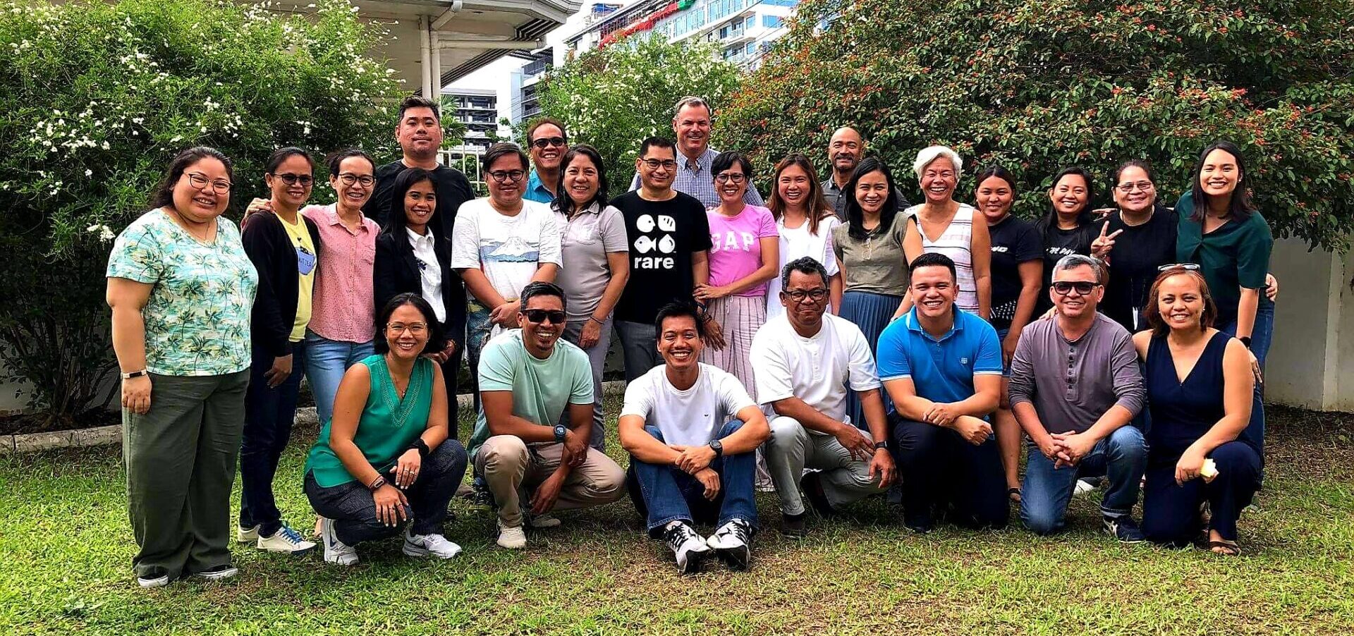 The Rare Philippines team group shot.