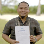 Photo of Mayor Alfredo Coro, Del Carmen, Surigao del Norte, Philippines