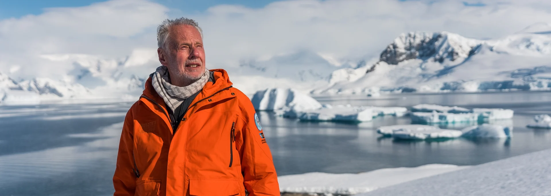 Sven Lindblad in Antarctica