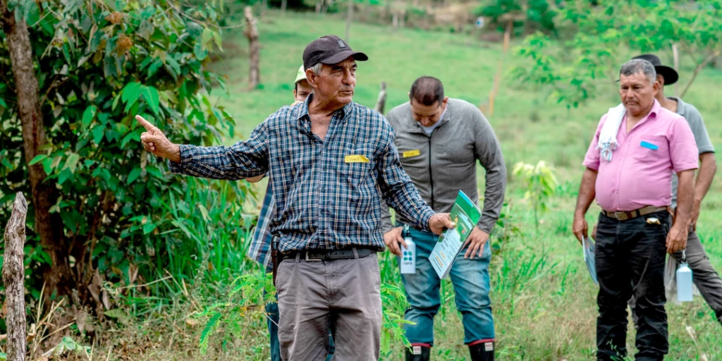 Farmer in Colombia