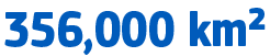 356,000 km²