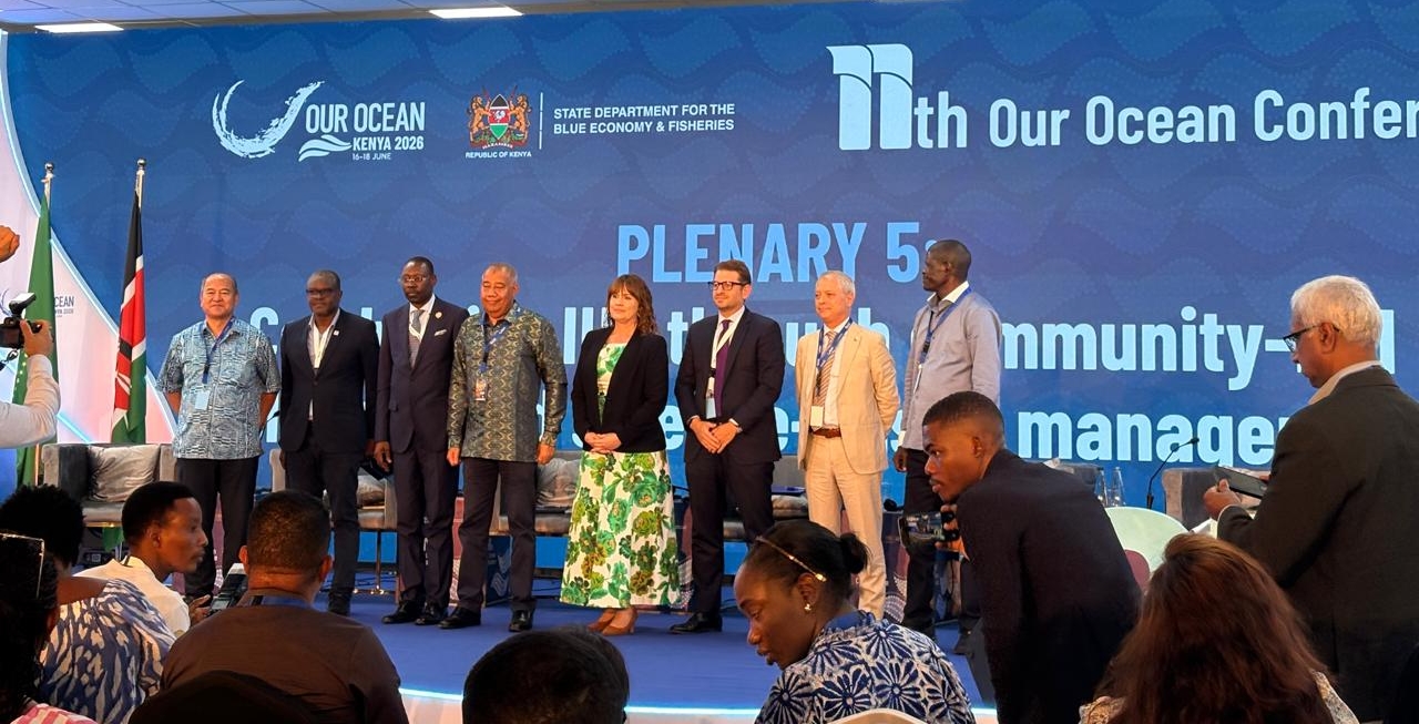 Plenary 5 panelists, ranging from local to global representatives, including Dr. Atanasio Brito (second from the left).